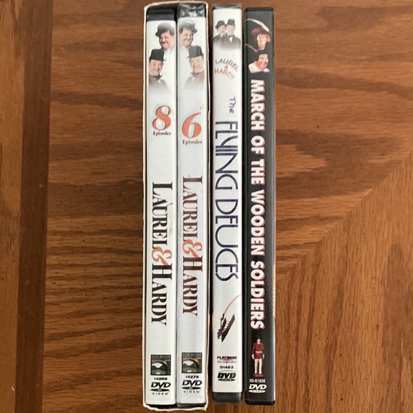Set of Classic 1917 Laurel & Hardy DVDs. 4 total DVD. Digitally Remastered. - Picture 3 of 3